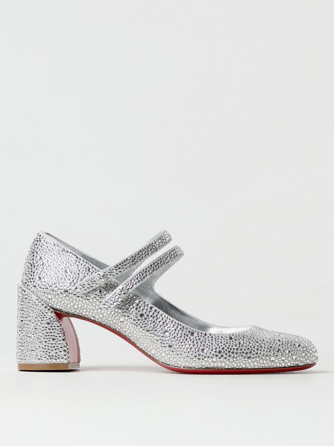 Christian Louboutin High Heel Shoes CHRISTIAN LOUBOUTIN Woman colour Silver