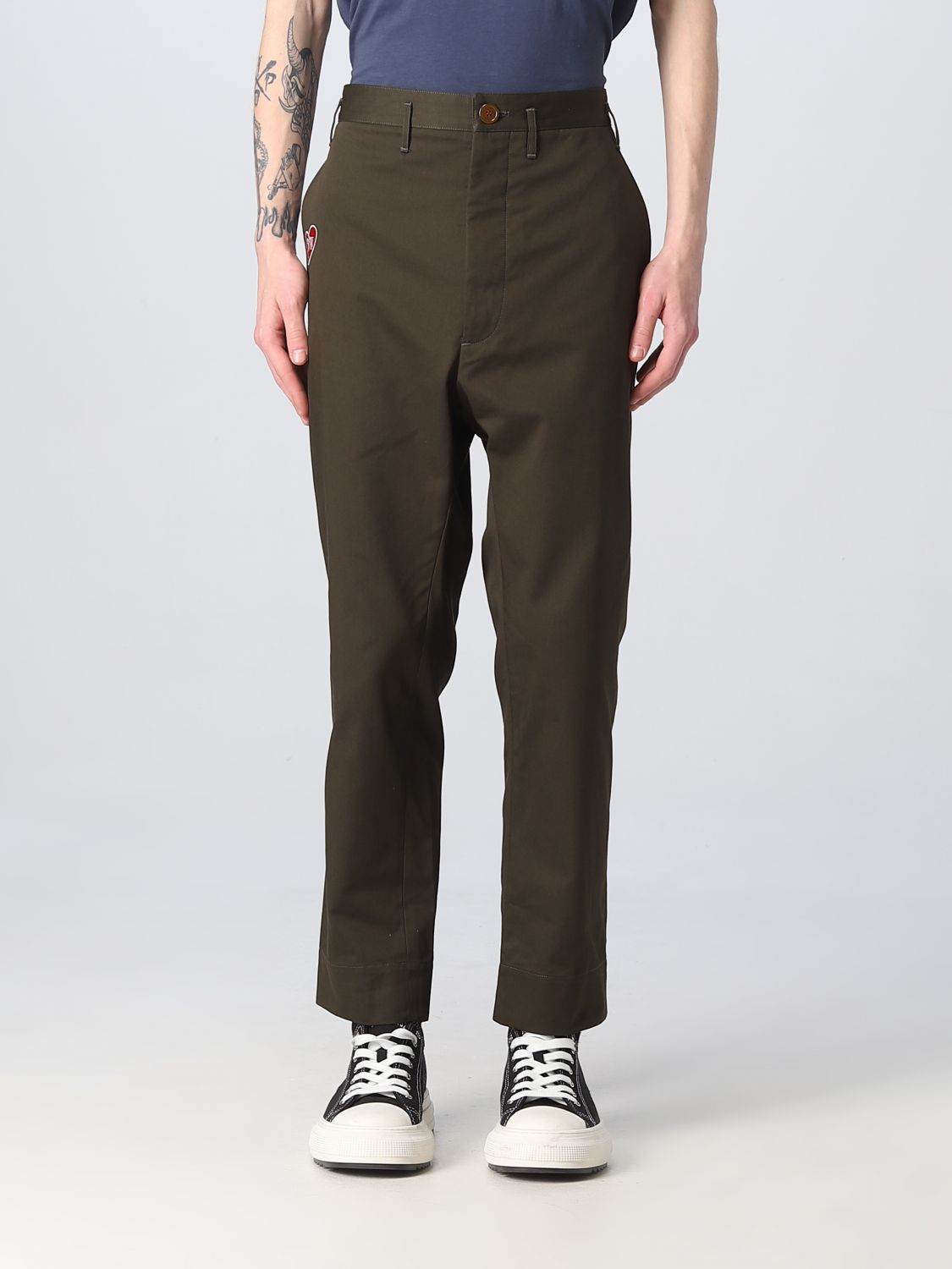 Vivienne Westwood Trousers VIVIENNE WESTWOOD Men colour Military