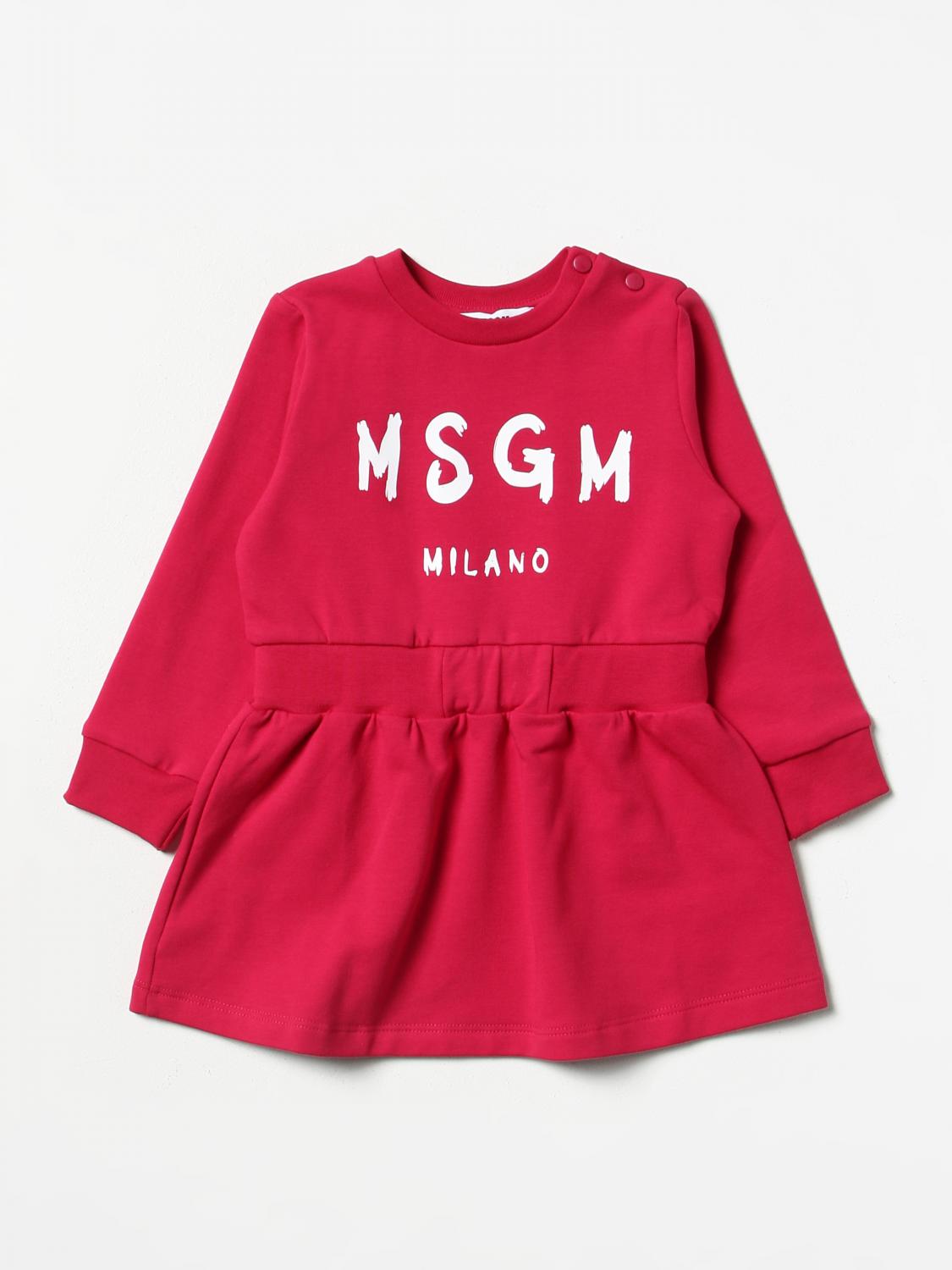 Msgm Kids Romper MSGM KIDS Kids colour Fuchsia