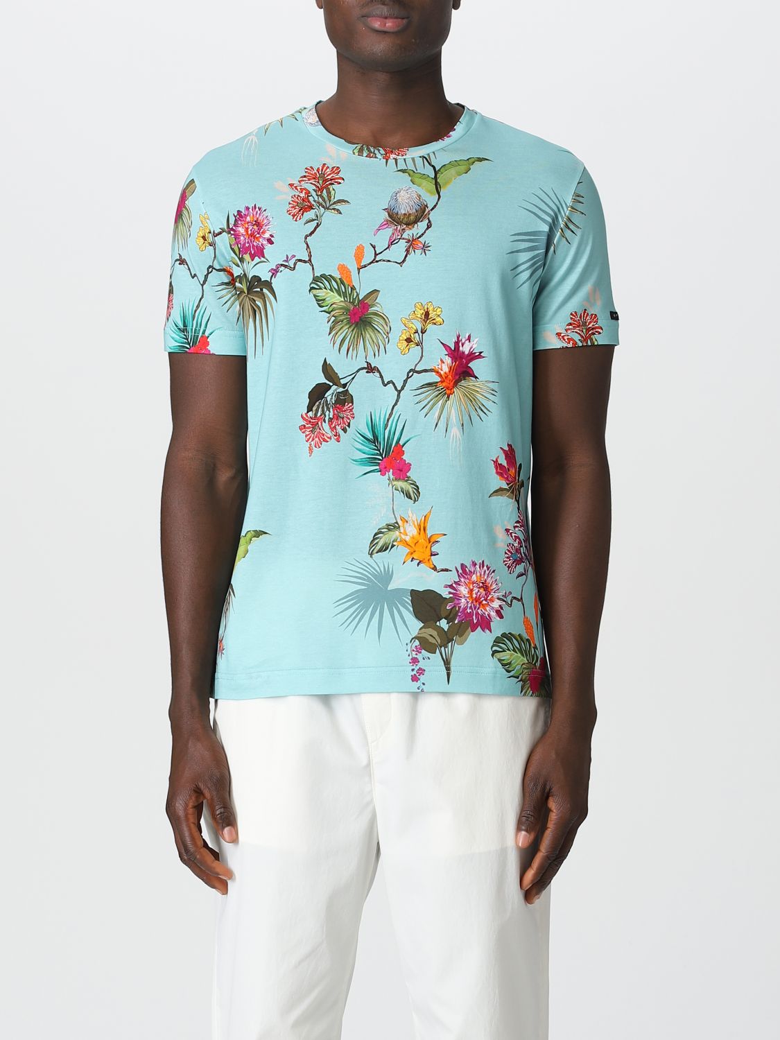 Etro T-Shirt ETRO Men colour Gnawed Blue