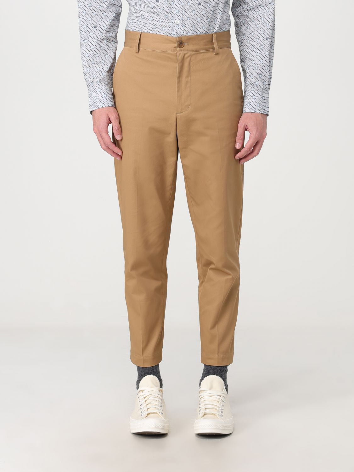 Maison Kitsuné Trousers MAISON KITSUNÉ Men colour Beige