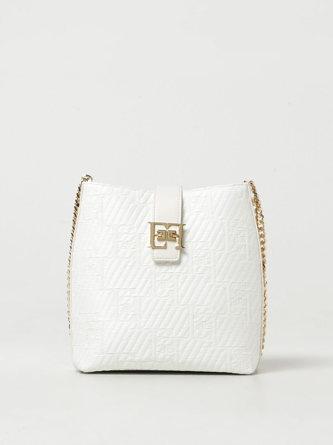 Elisabetta Franchi Shoulder Bag ELISABETTA FRANCHI Woman colour White