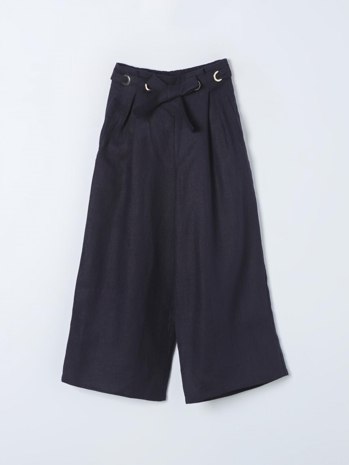 Chloé Trousers CHLOÉ Kids colour Marine