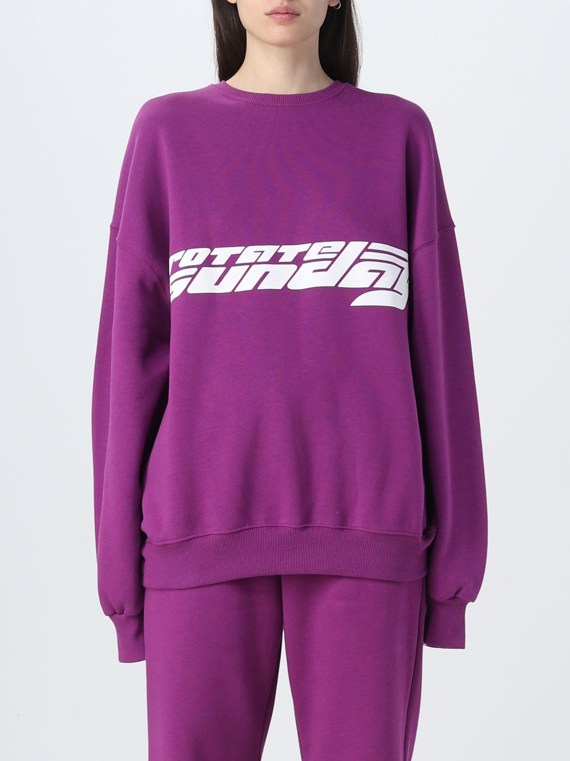 Rotate Sweatshirt ROTATE Woman colour Violet