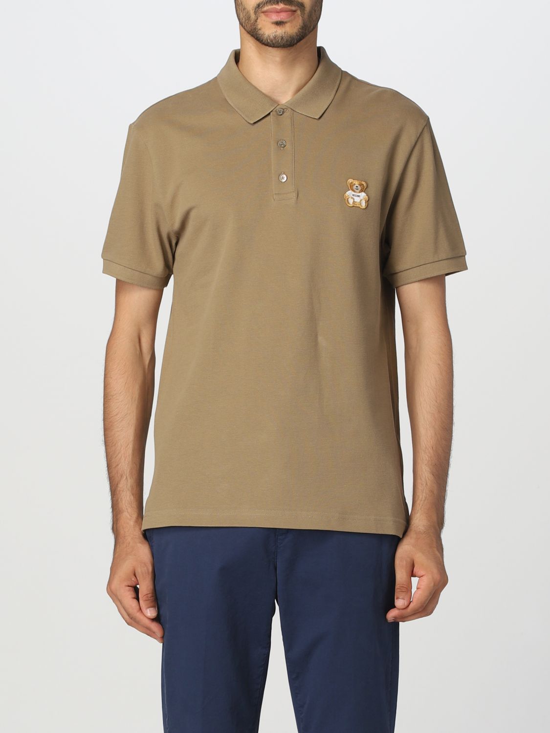 Moschino Couture Polo Shirt MOSCHINO COUTURE Men colour Brown