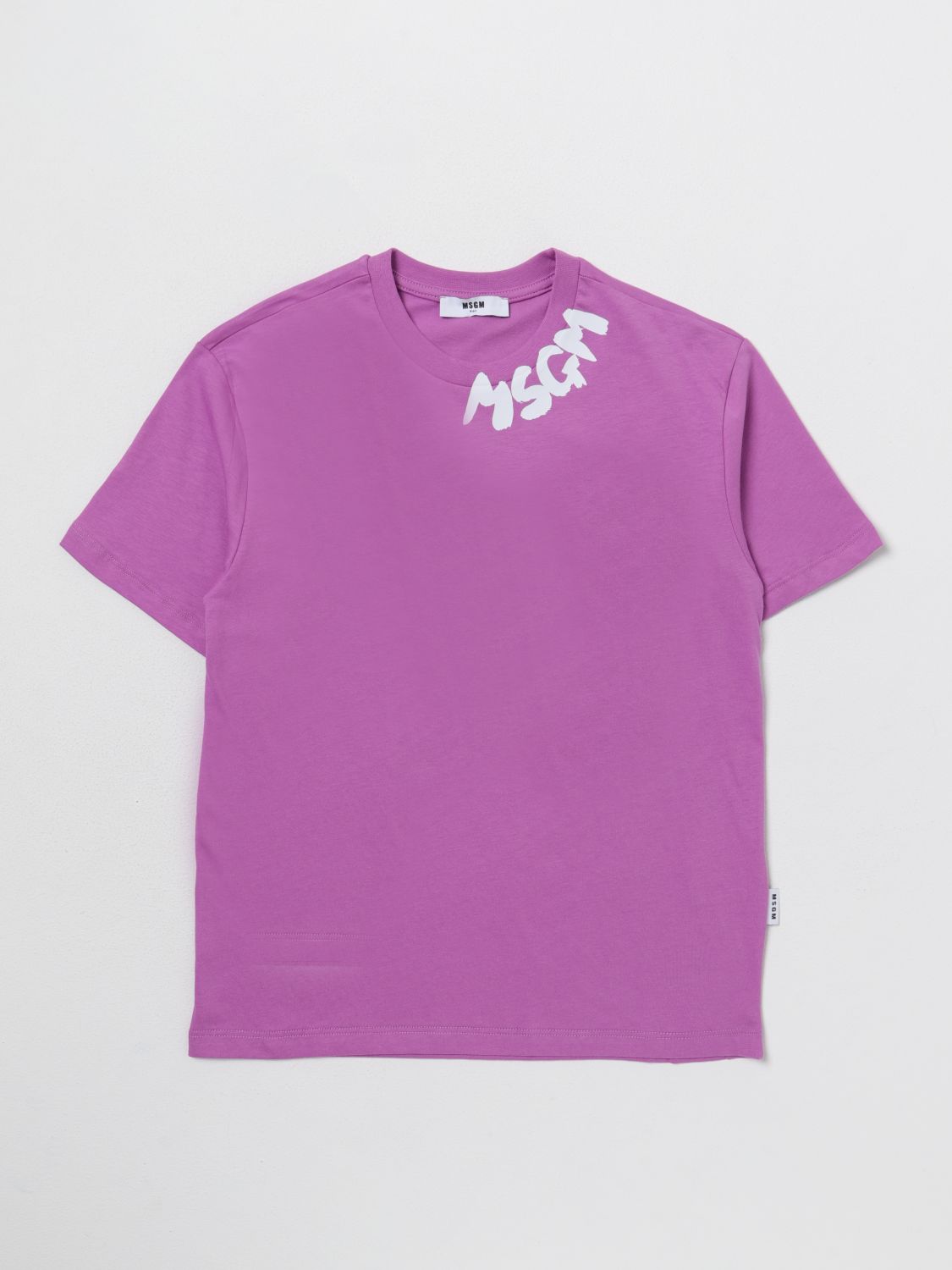 Msgm Kids T-Shirt MSGM KIDS Kids colour Lilac