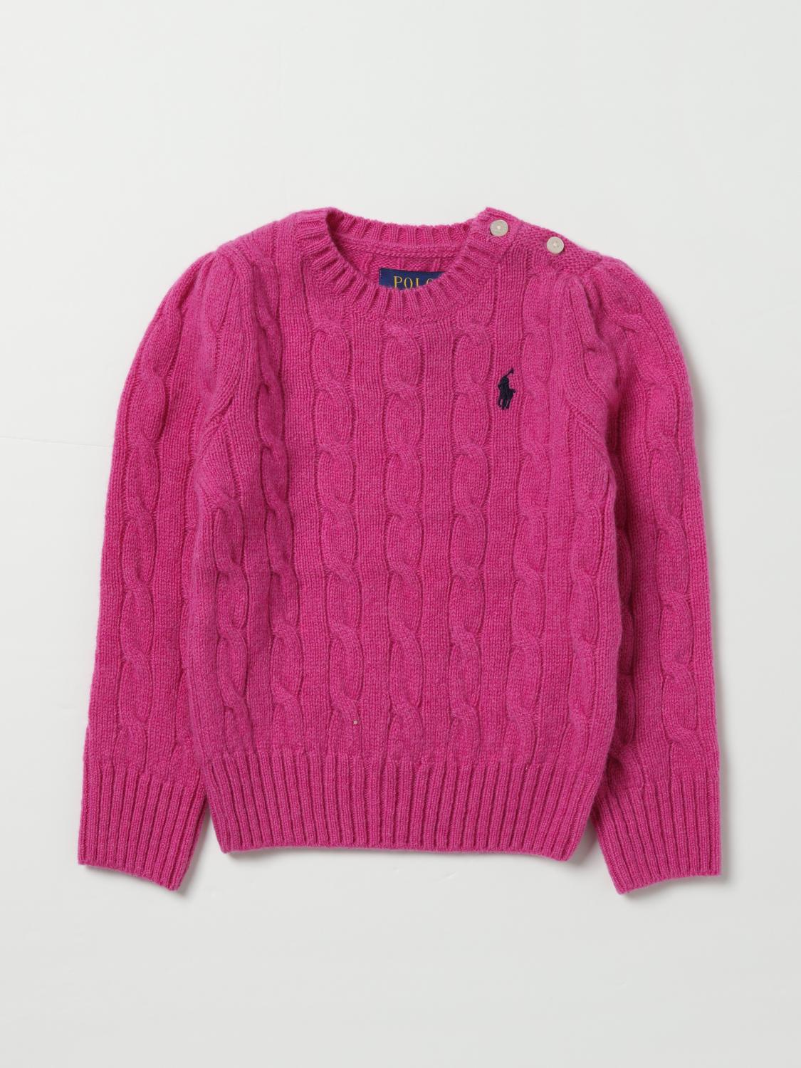 Polo Ralph Lauren Jumper POLO RALPH LAUREN Kids colour Pink