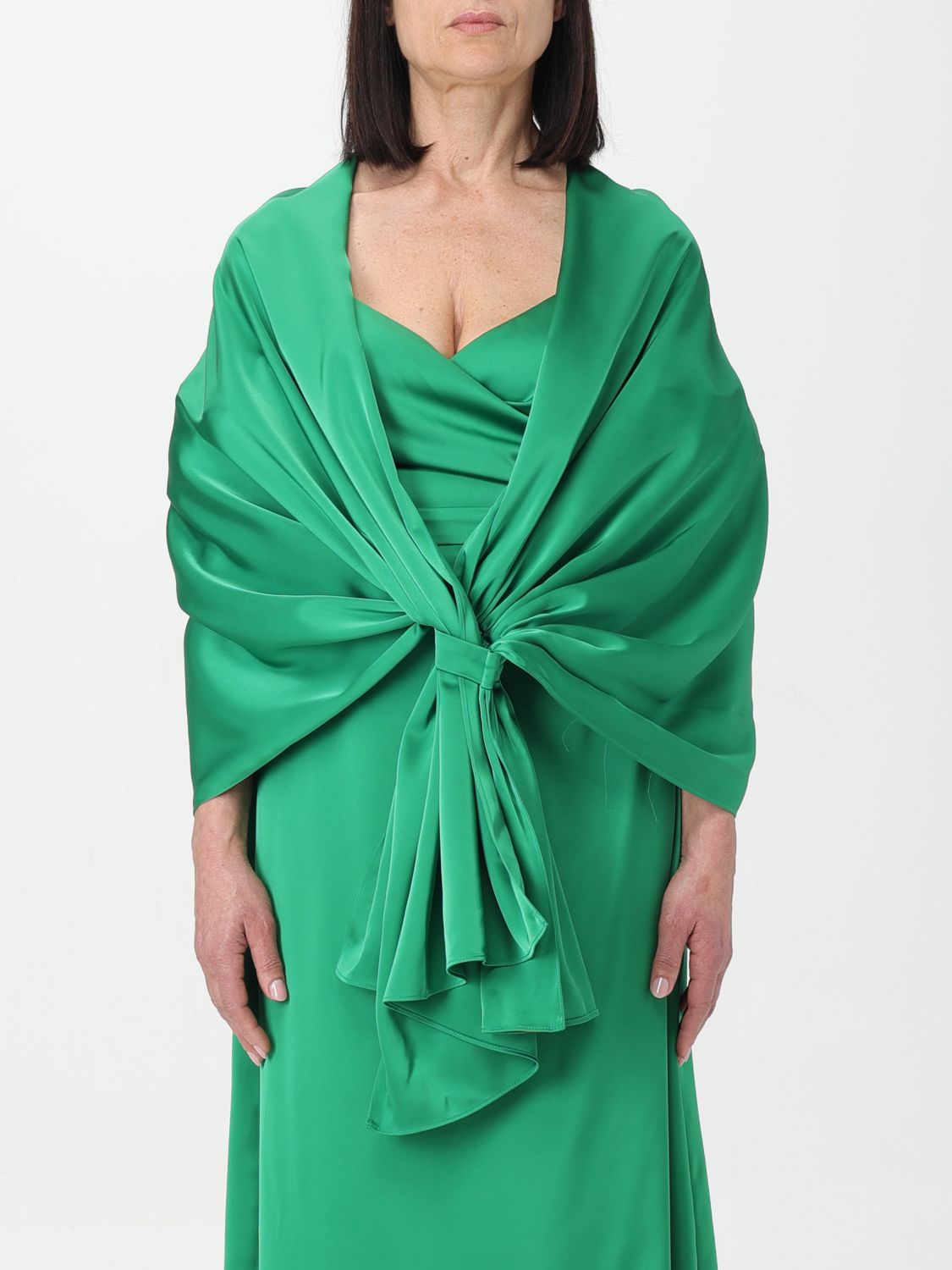 H Couture Shawl H COUTURE Woman colour Green