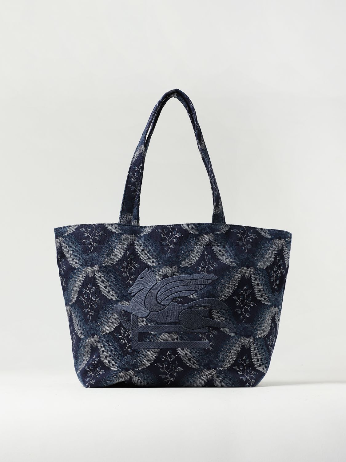 Etro Tote Bags ETRO Woman colour Blue