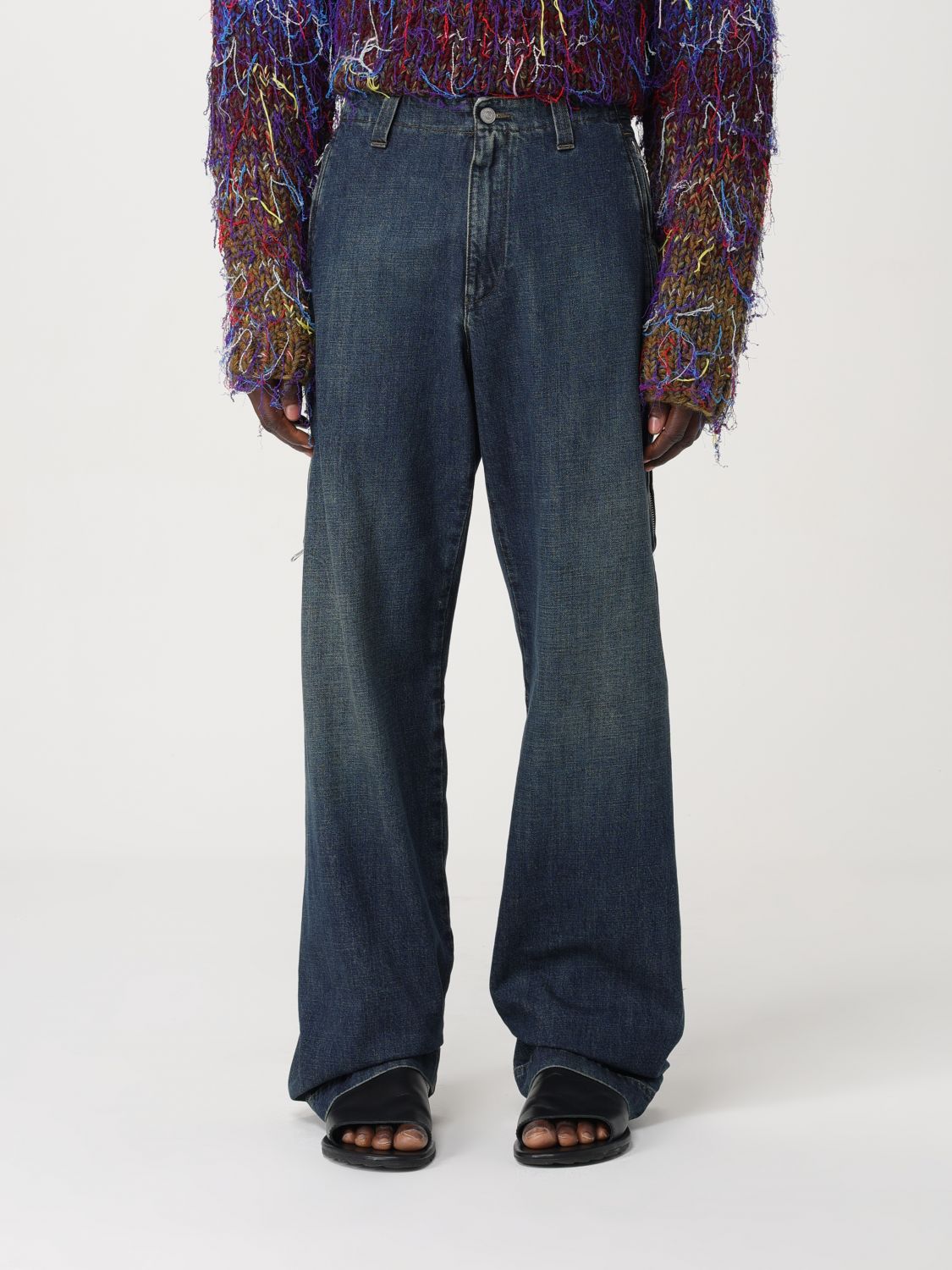 MM6 Maison Margiela Trousers MM6 MAISON MARGIELA Men colour Blue