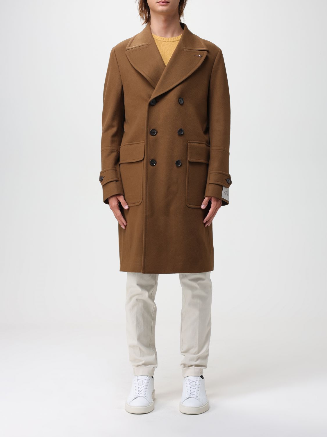 Corneliani Coat CORNELIANI Men colour Beige