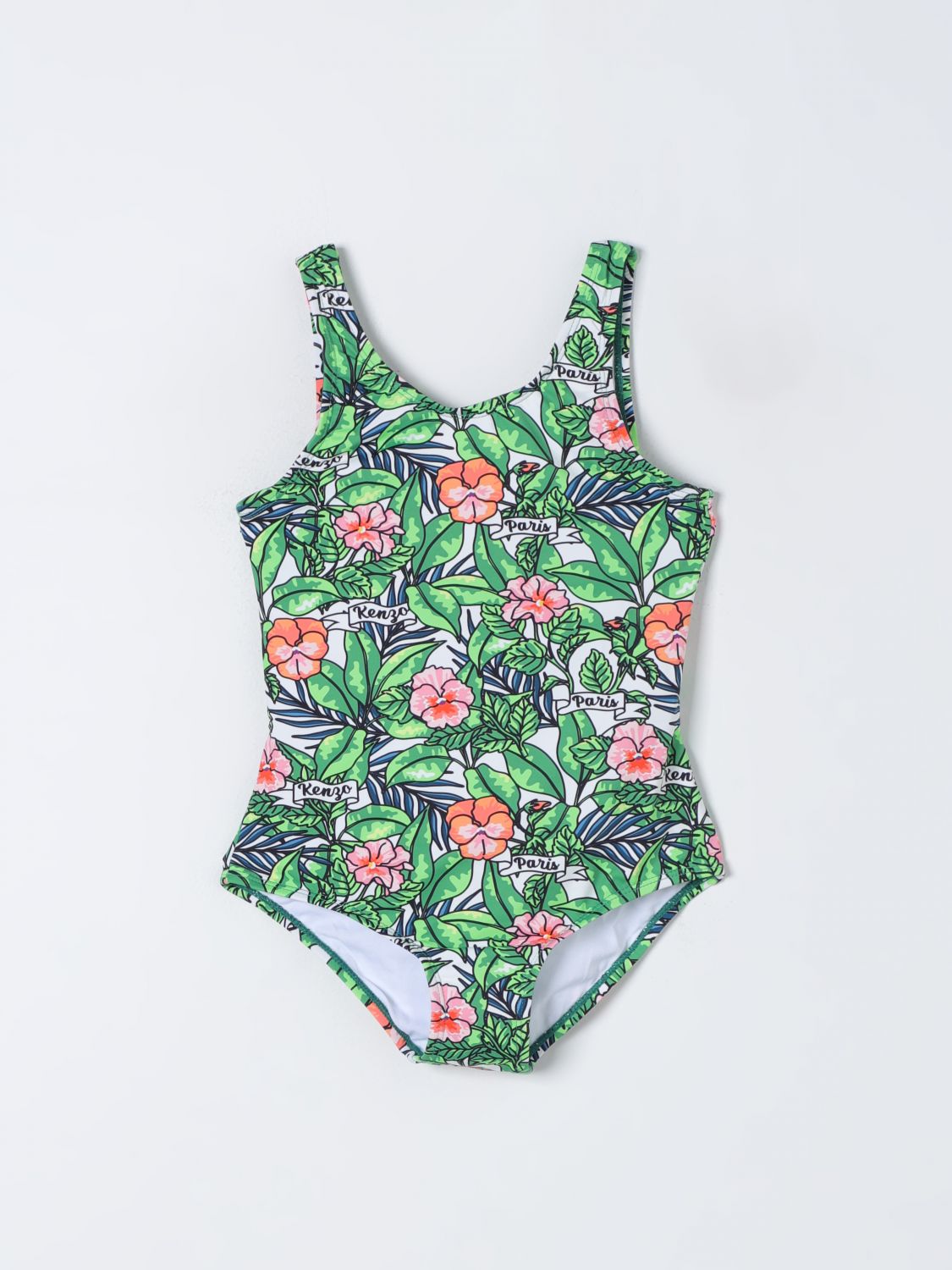 Kenzo Kids Swimsuit KENZO KIDS Kids colour Green