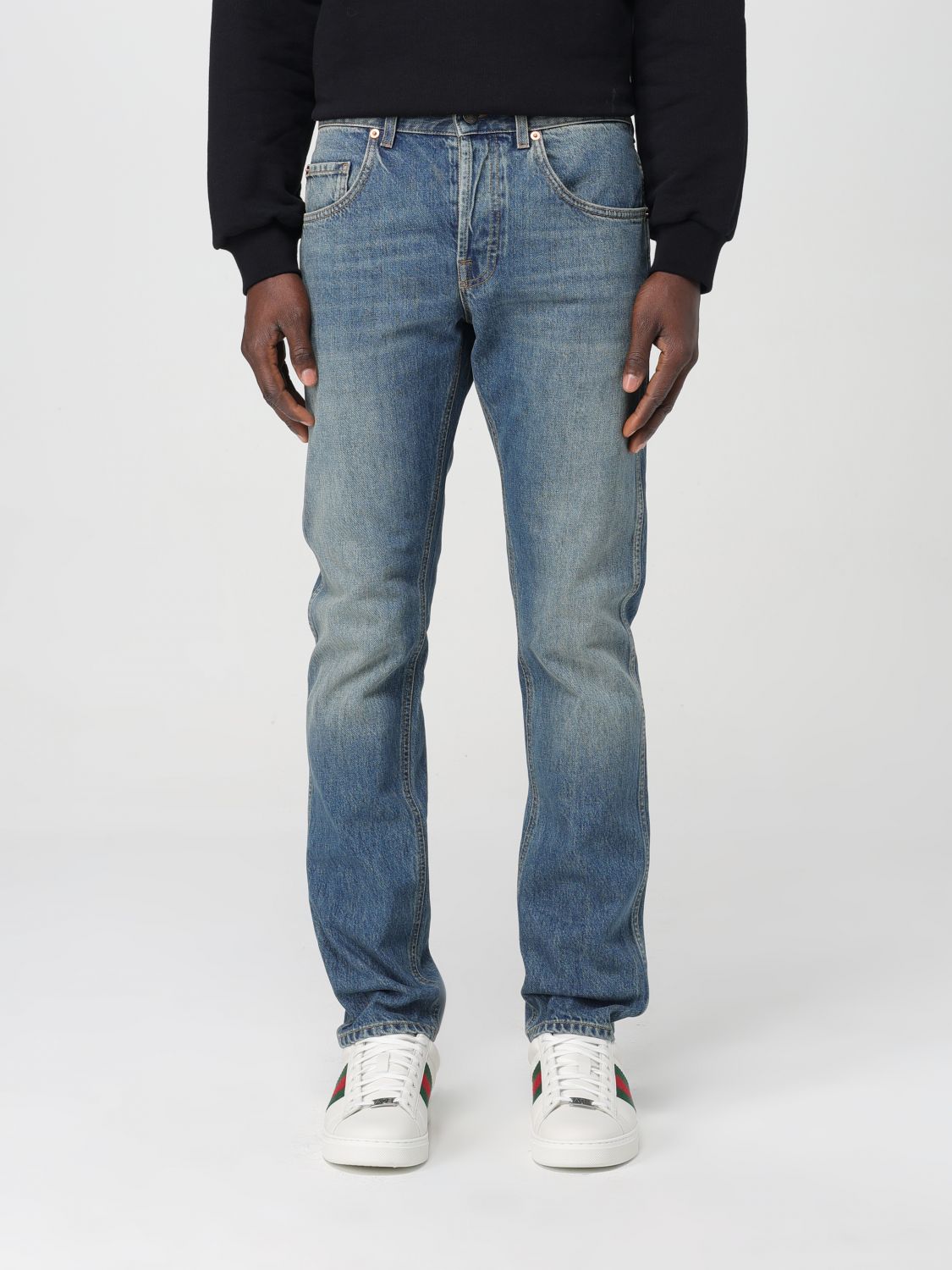 Gucci Jeans GUCCI Men colour Blue