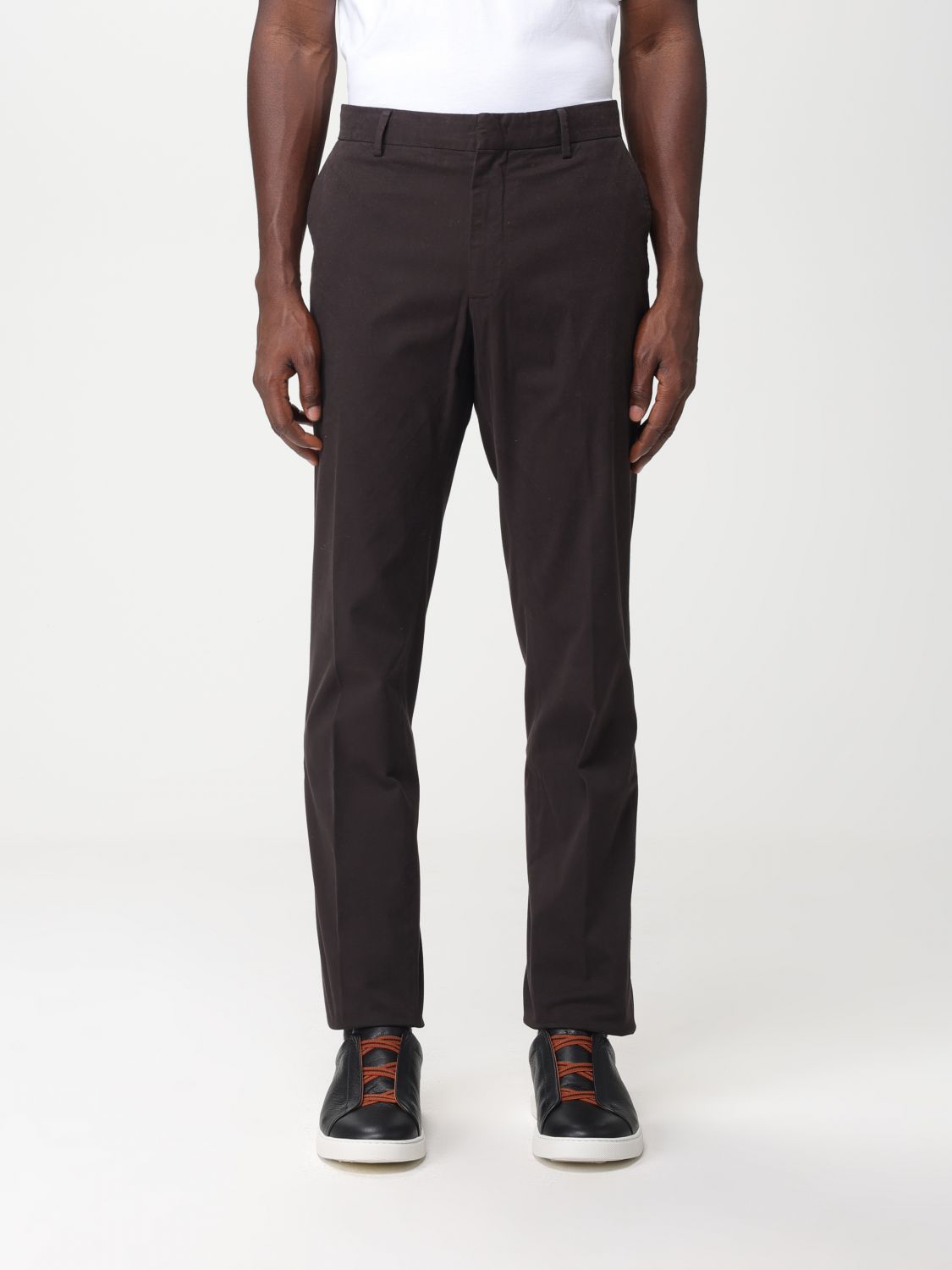 zegna Trousers ZEGNA Men colour Black