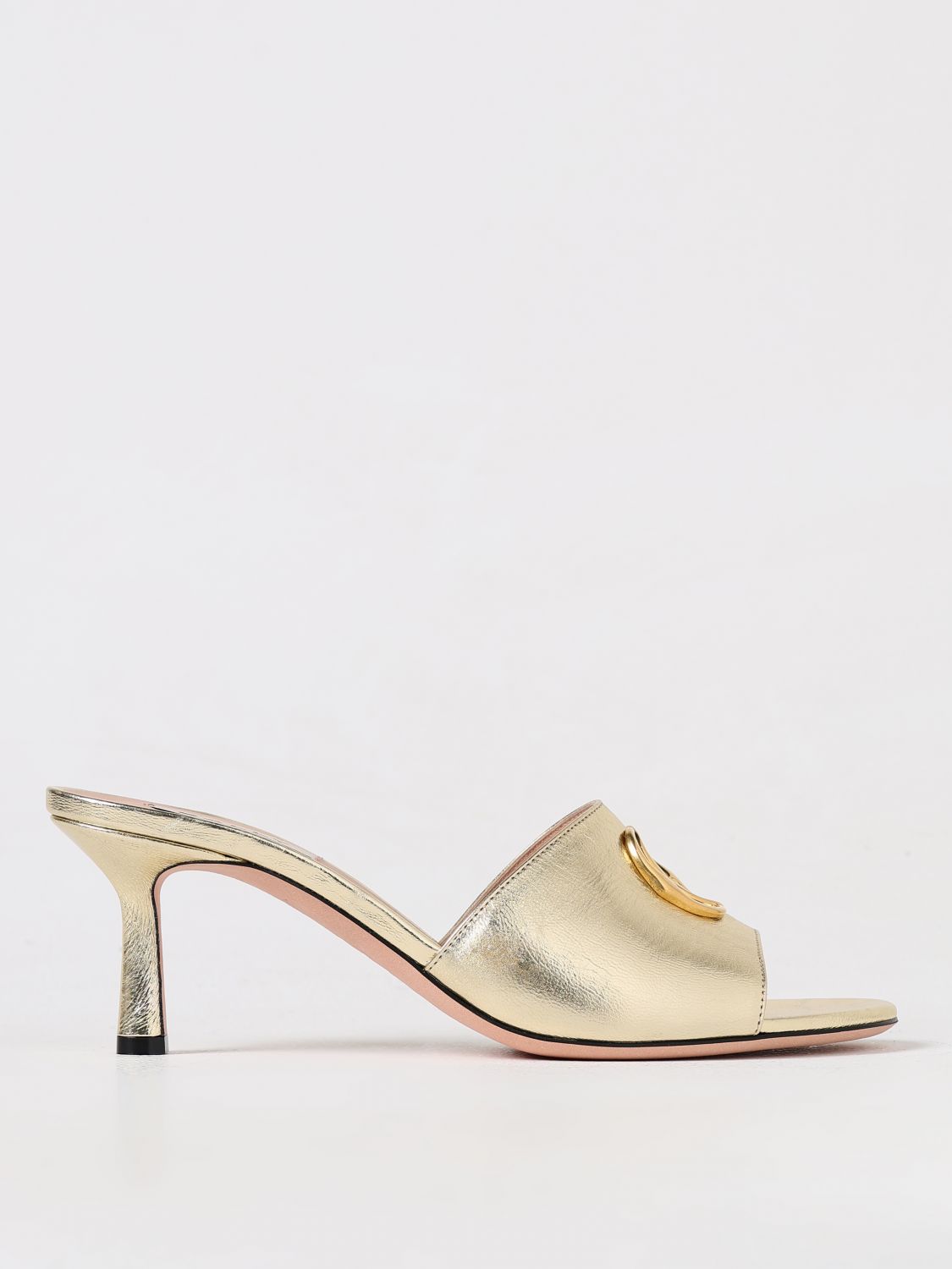 BALLY Heeled Sandals BALLY Woman color Gold