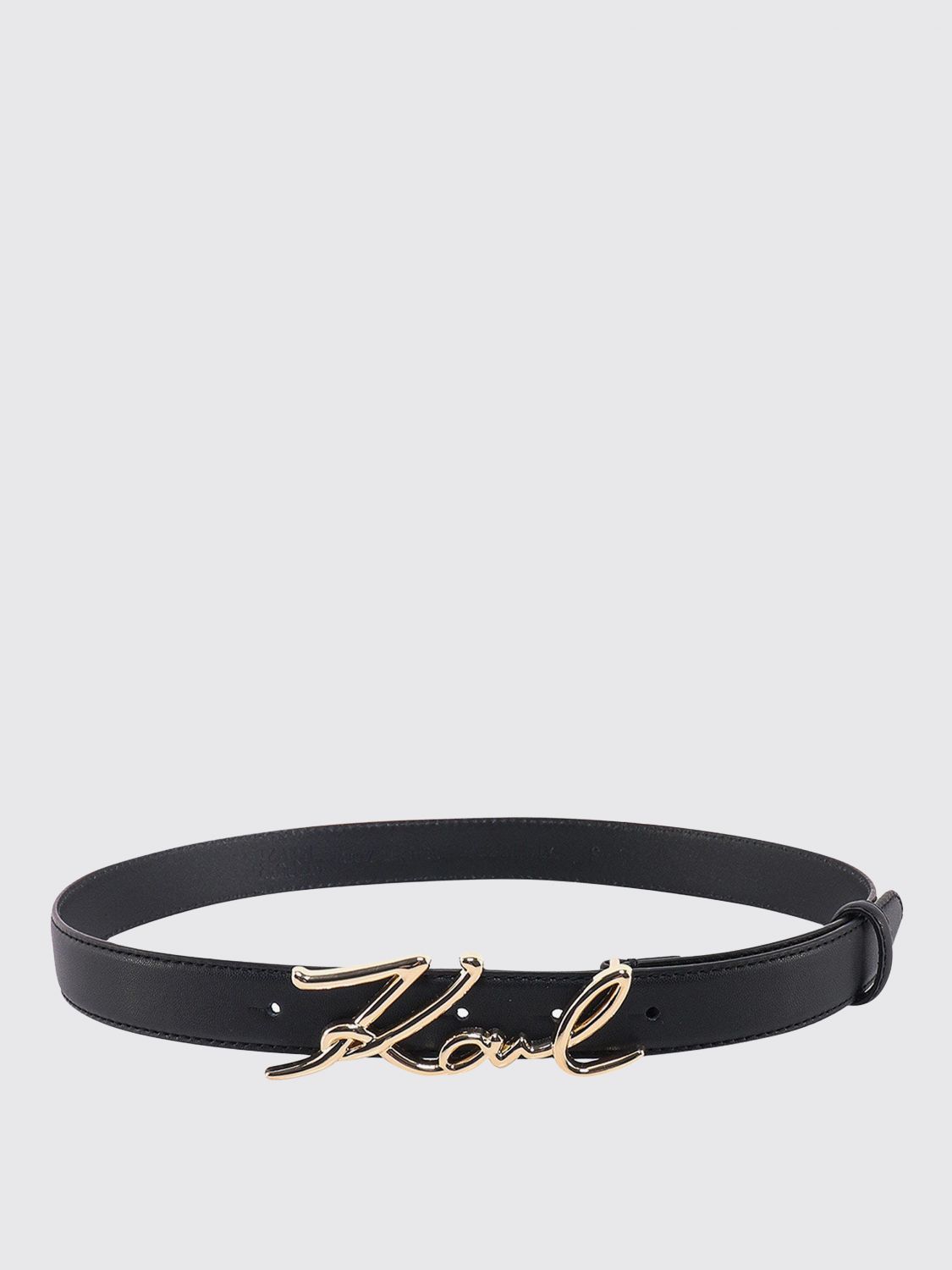 Karl Lagerfeld Belt KARL LAGERFELD Woman colour Black