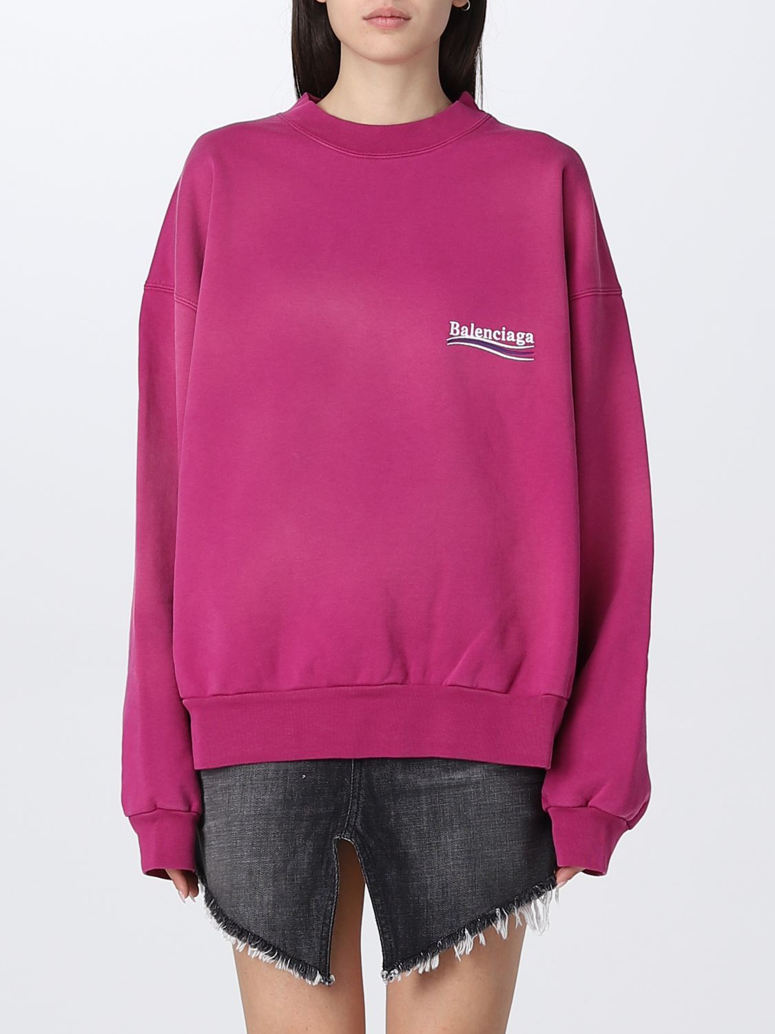 Balenciaga Sweatshirt BALENCIAGA Woman colour Pink