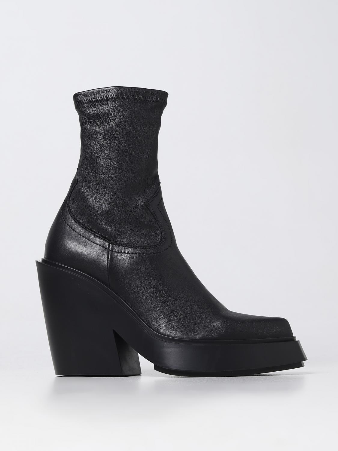 Vic Matié Flat Ankle Boots VIC MATIÉ Woman colour Black