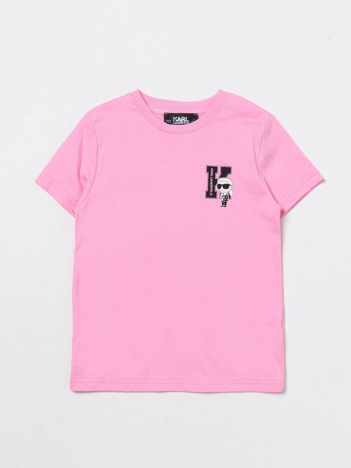 Karl Lagerfeld Kids T-Shirt KARL LAGERFELD KIDS Kids colour Pink