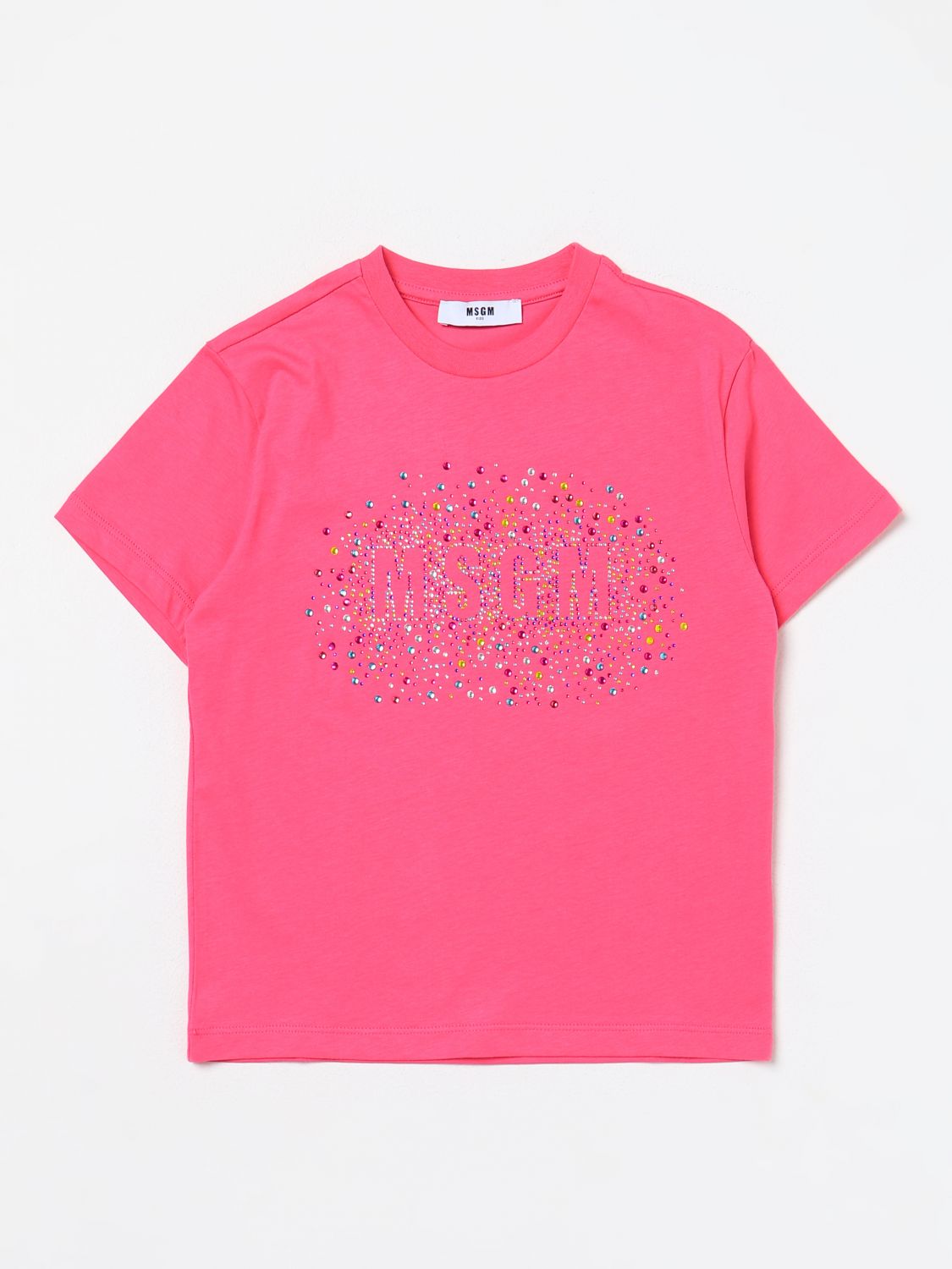 Msgm Kids T-Shirt MSGM KIDS Kids colour Fuchsia