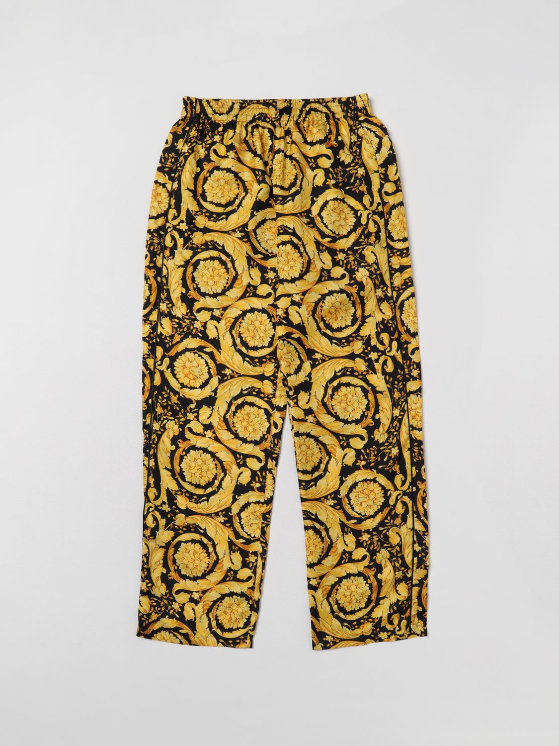 Versace Trousers VERSACE Woman colour Gold