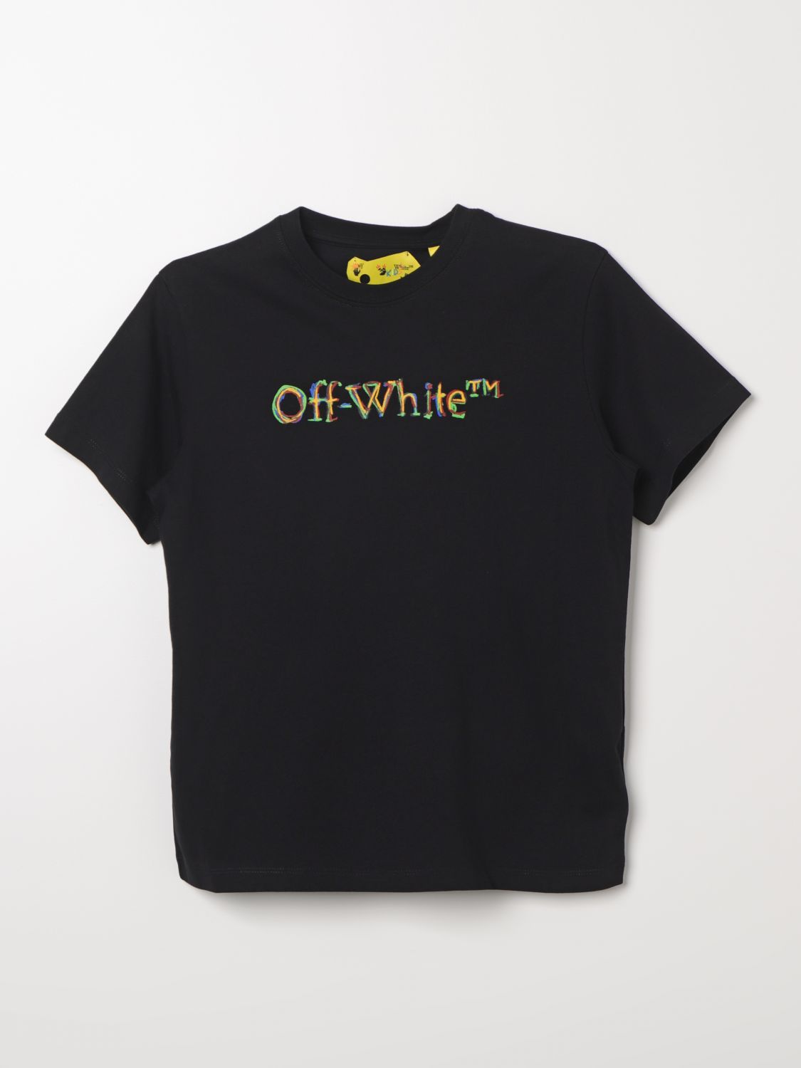 OFF-WHITE T-Shirt OFF-WHITE Kids colour Black