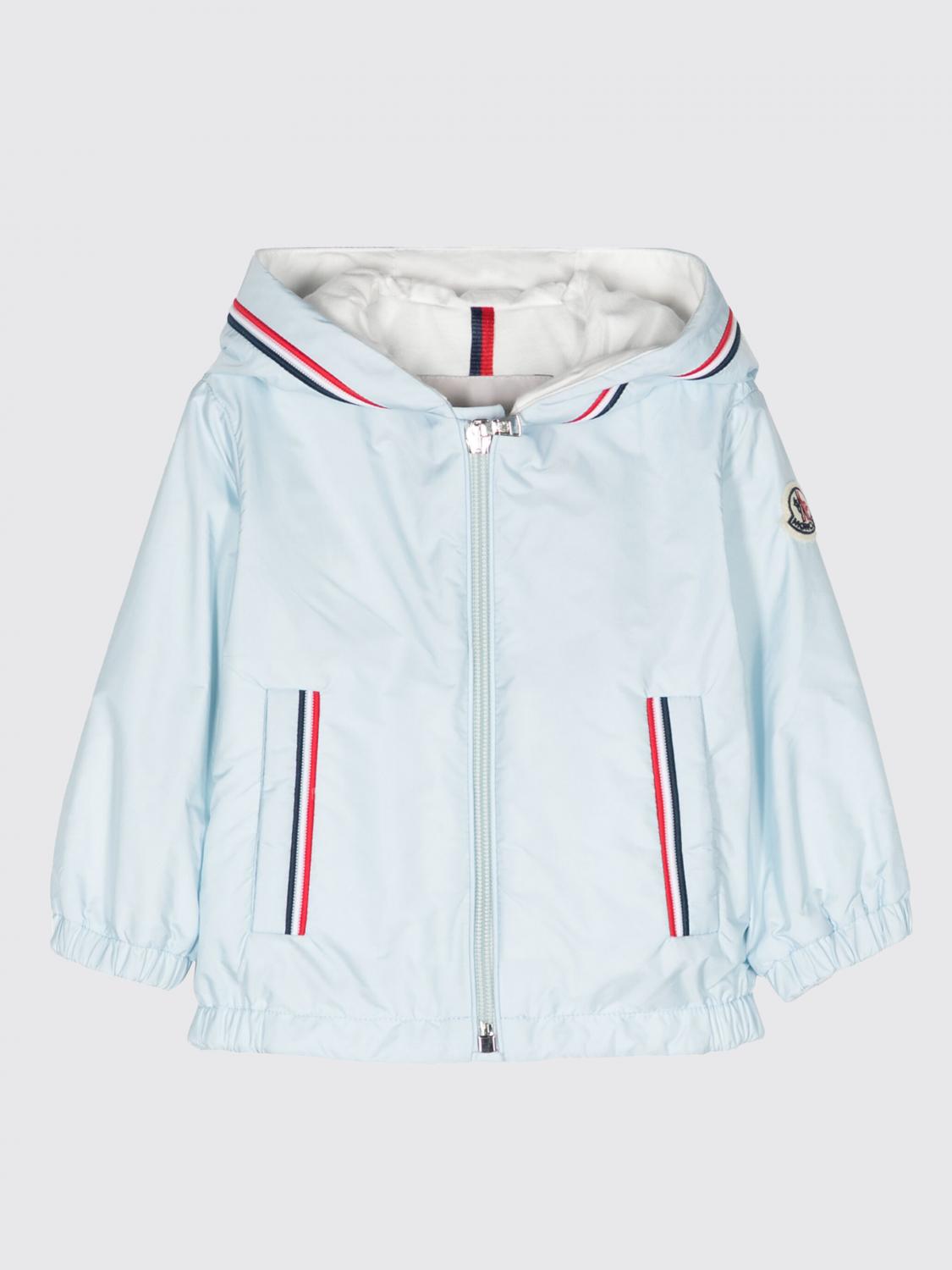 Moncler Jacket MONCLER Kids color Blue 1