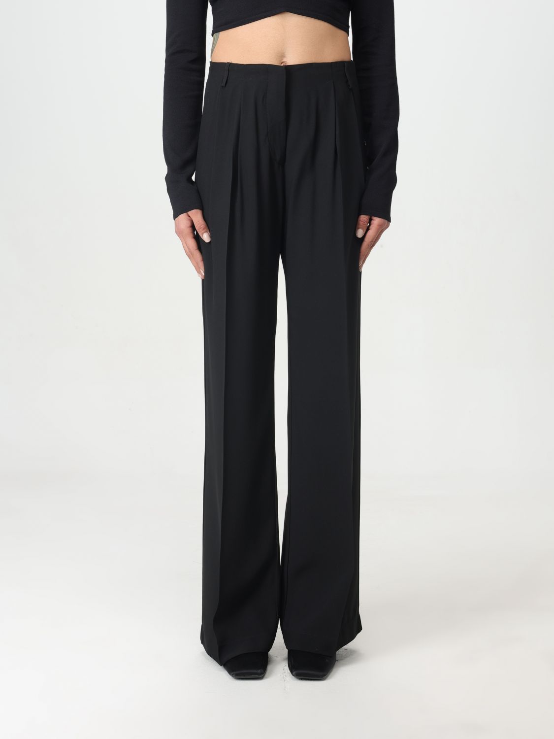 Liviana Conti Trousers LIVIANA CONTI Woman colour Black