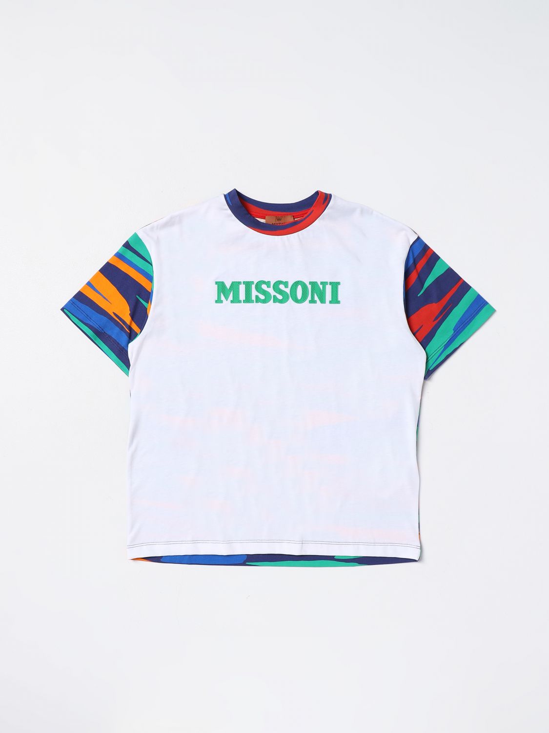 Missoni T-Shirt MISSONI Kids colour Blue