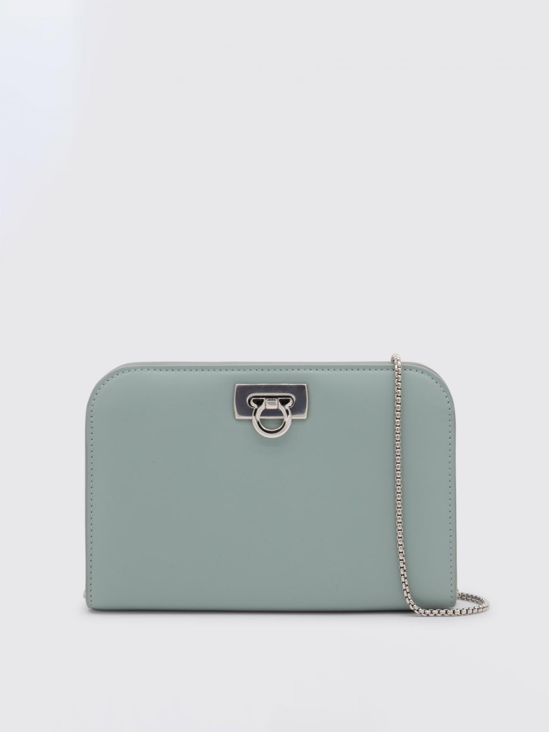 Ferragamo Crossbody Bags FERRAGAMO Woman color Water