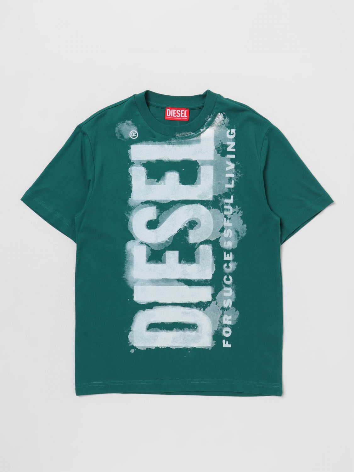 Diesel T-Shirt DIESEL Kids colour Green