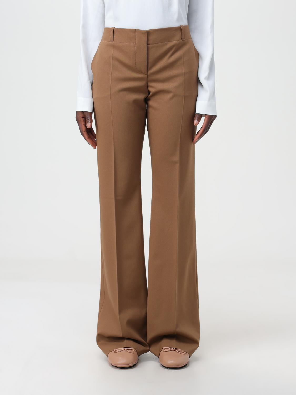 Alberta Ferretti Trousers ALBERTA FERRETTI Woman colour Camel