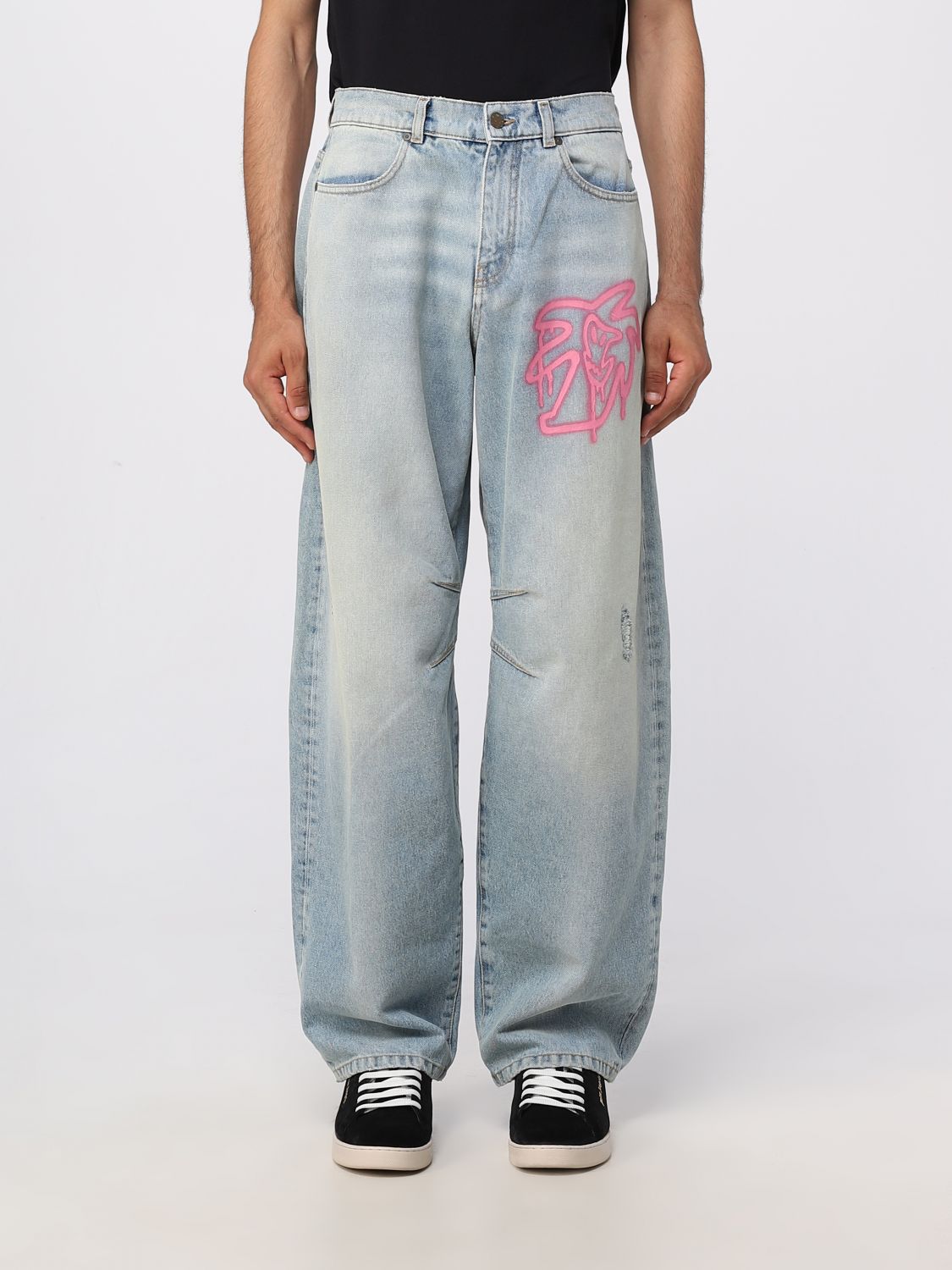 PALM ANGELS Jeans PALM ANGELS Men colour Blue