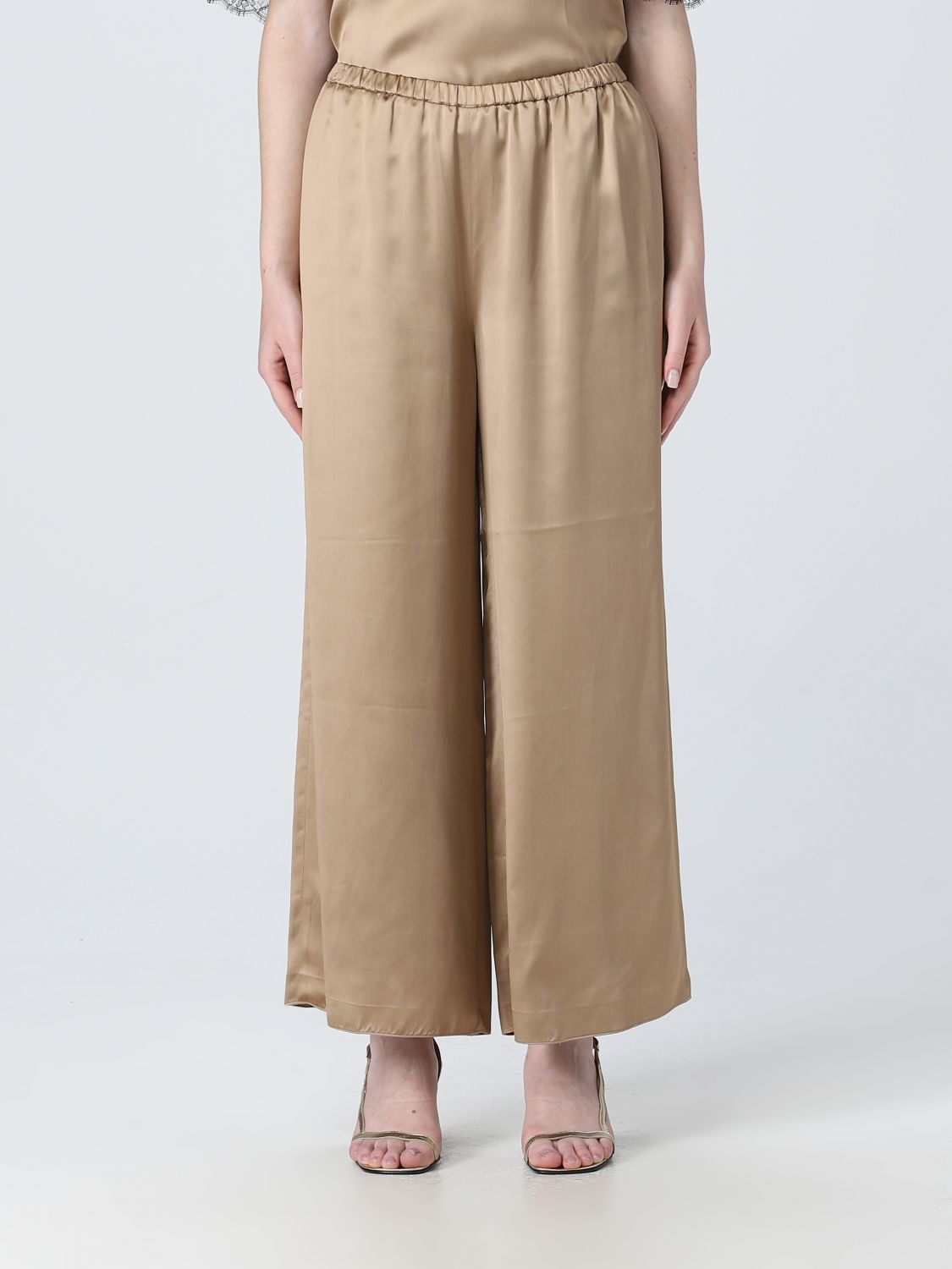 Fabiana Filippi Trousers FABIANA FILIPPI Woman colour Camel