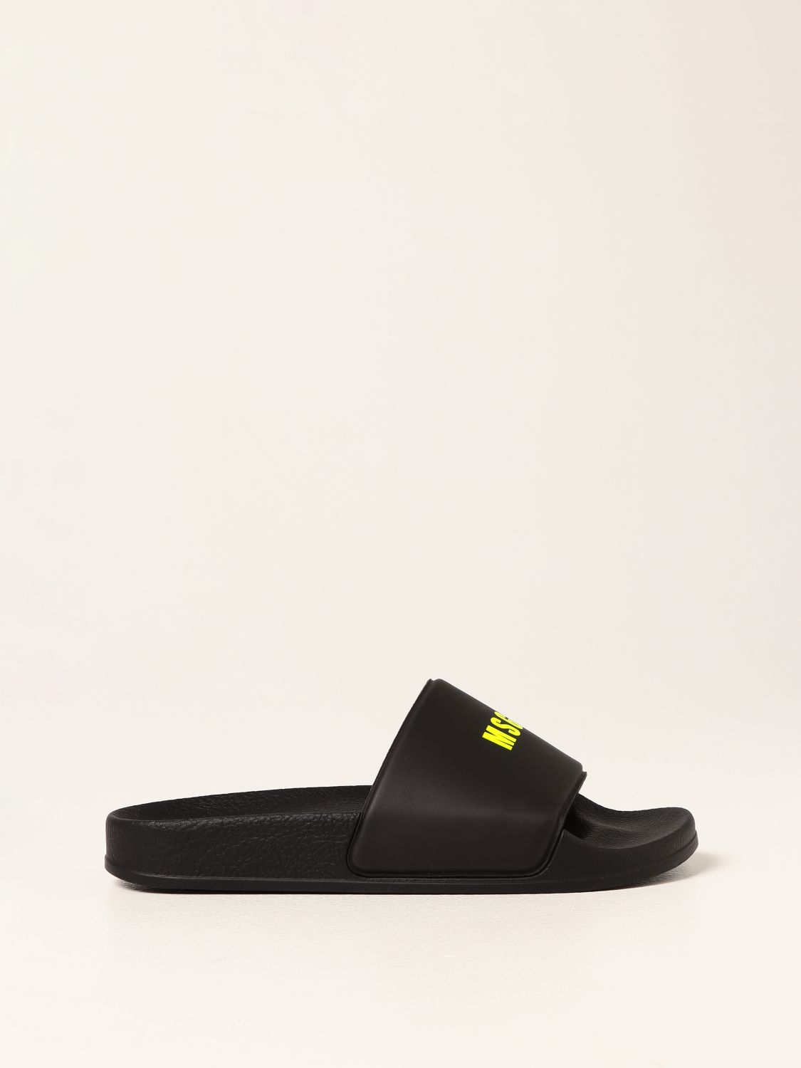 Msgm Kids Msgm Kids slide sandals in PVC