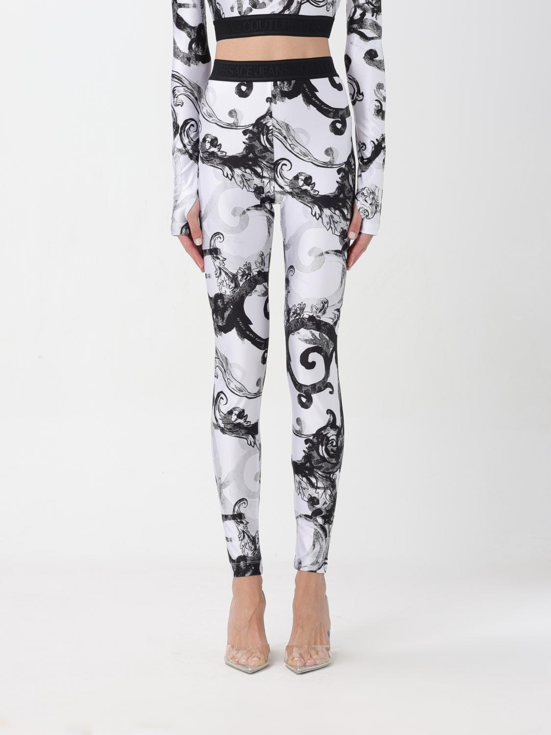 Versace Jeans Couture Trousers VERSACE JEANS COUTURE Woman colour White 1