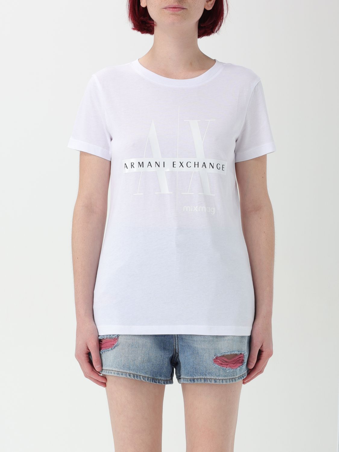Armani Exchange T-Shirt ARMANI EXCHANGE Woman color White