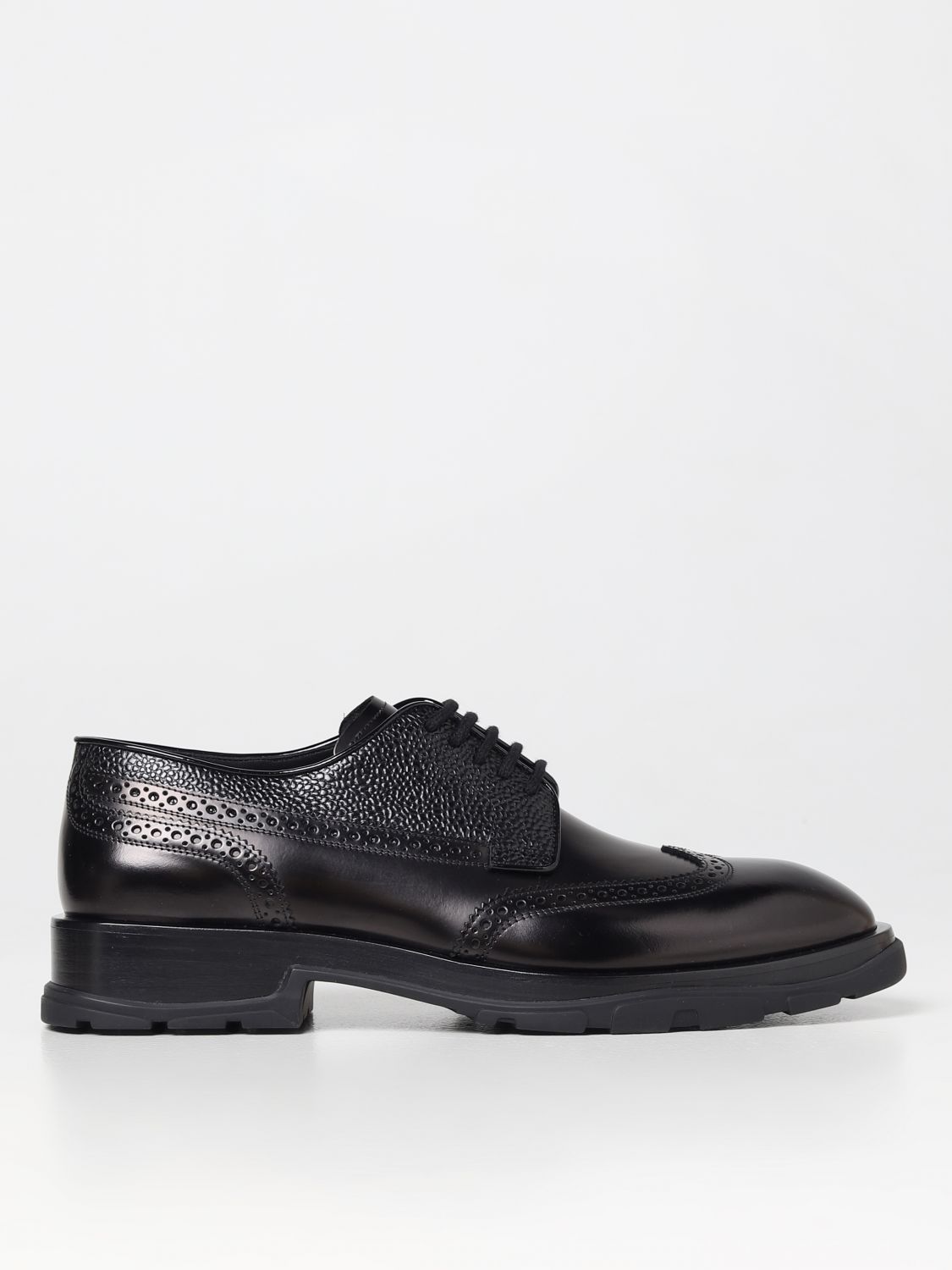 Alexander McQueen Brogue Shoes ALEXANDER MCQUEEN Men colour Black