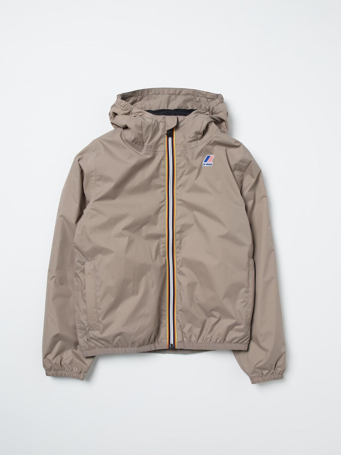 K-Way Coat K-WAY Kids color Beige