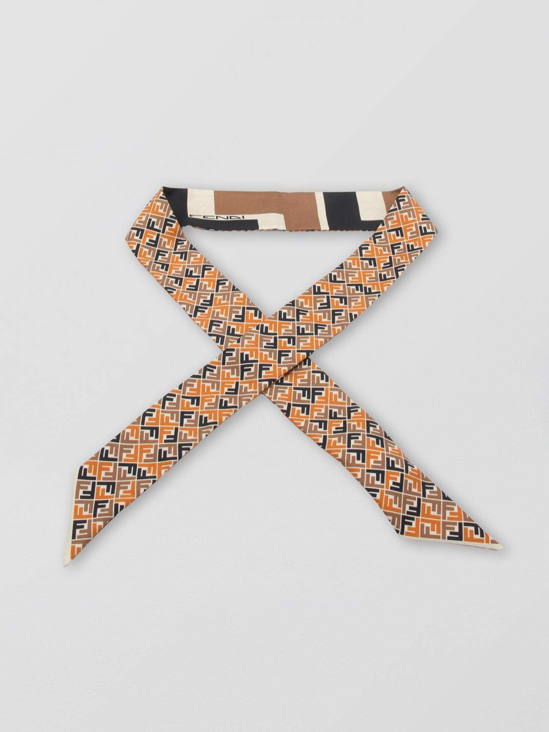 FENDI Neckerchief FENDI Woman colour Brown