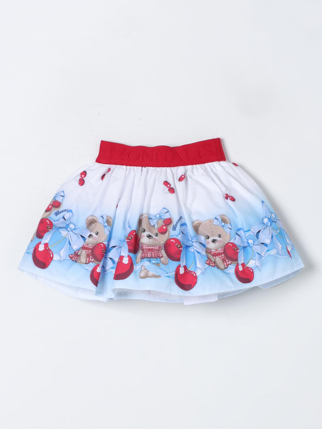 Monnalisa Skirt MONNALISA Kids colour White