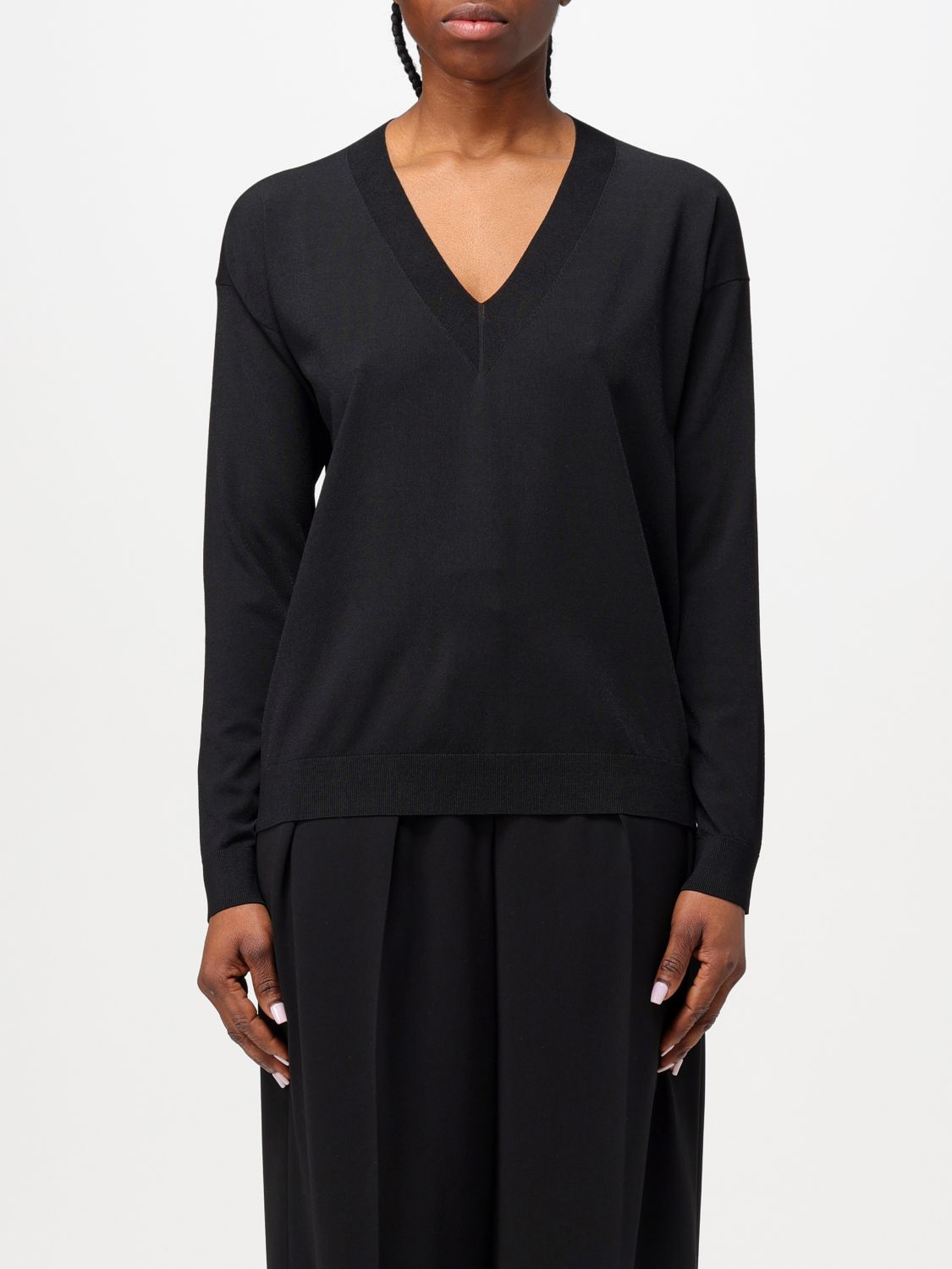 Roberto Collina Jumper ROBERTO COLLINA Woman colour Black