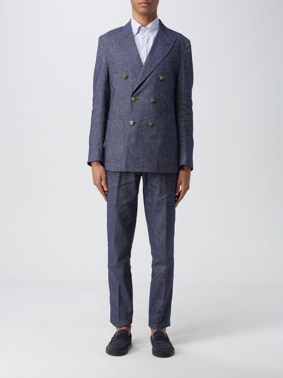 Eleventy Suit ELEVENTY Men colour Blue