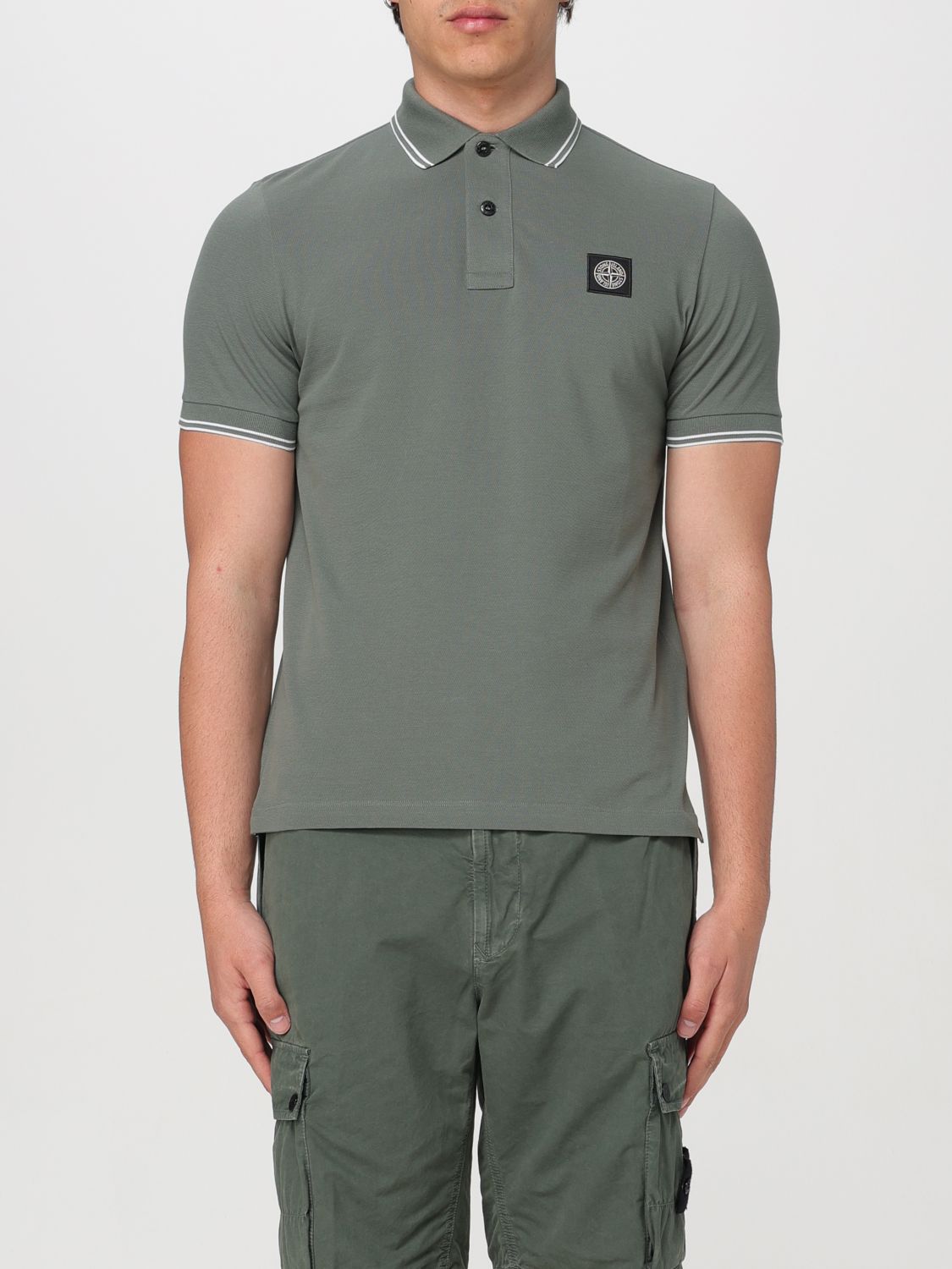 Stone Island Polo Shirt STONE ISLAND Men colour Military