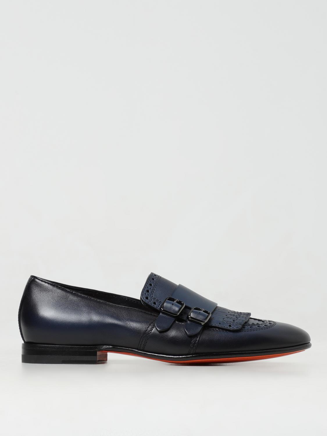 Santoni Loafers SANTONI Men color Blue