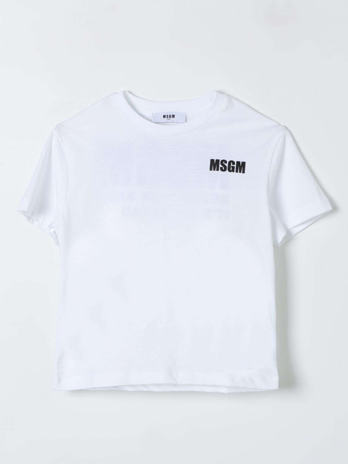 Msgm Kids T-Shirt MSGM KIDS Kids colour White