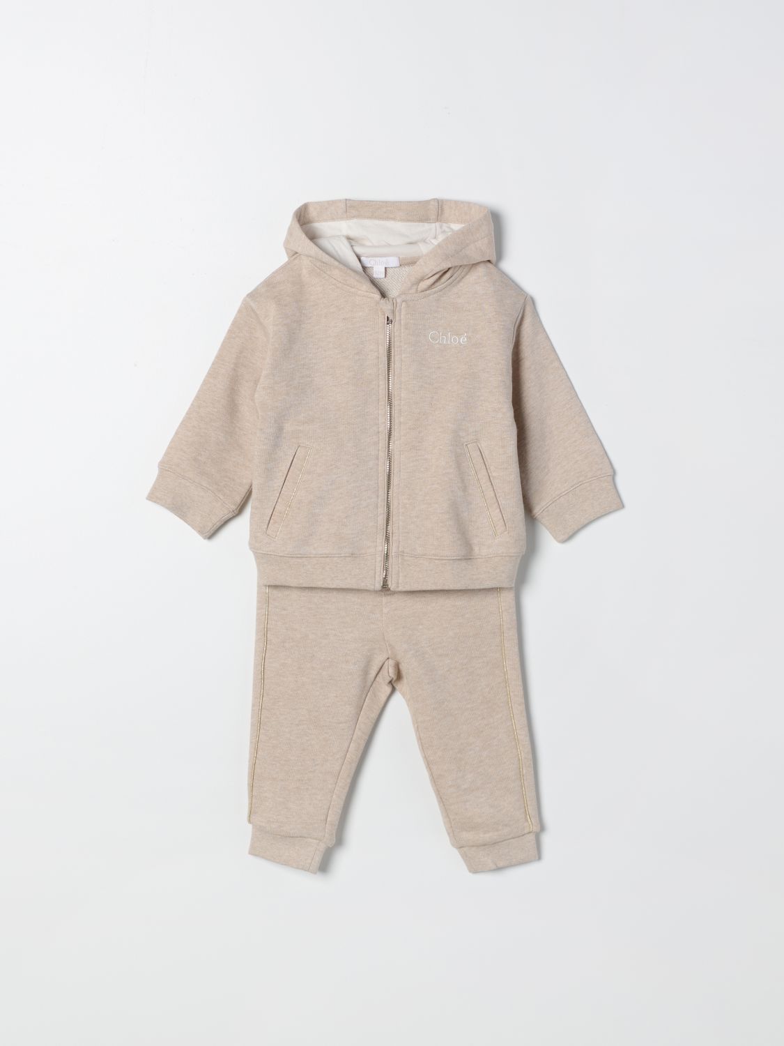 Chloé Tracksuits CHLOÉ Kids colour Beige