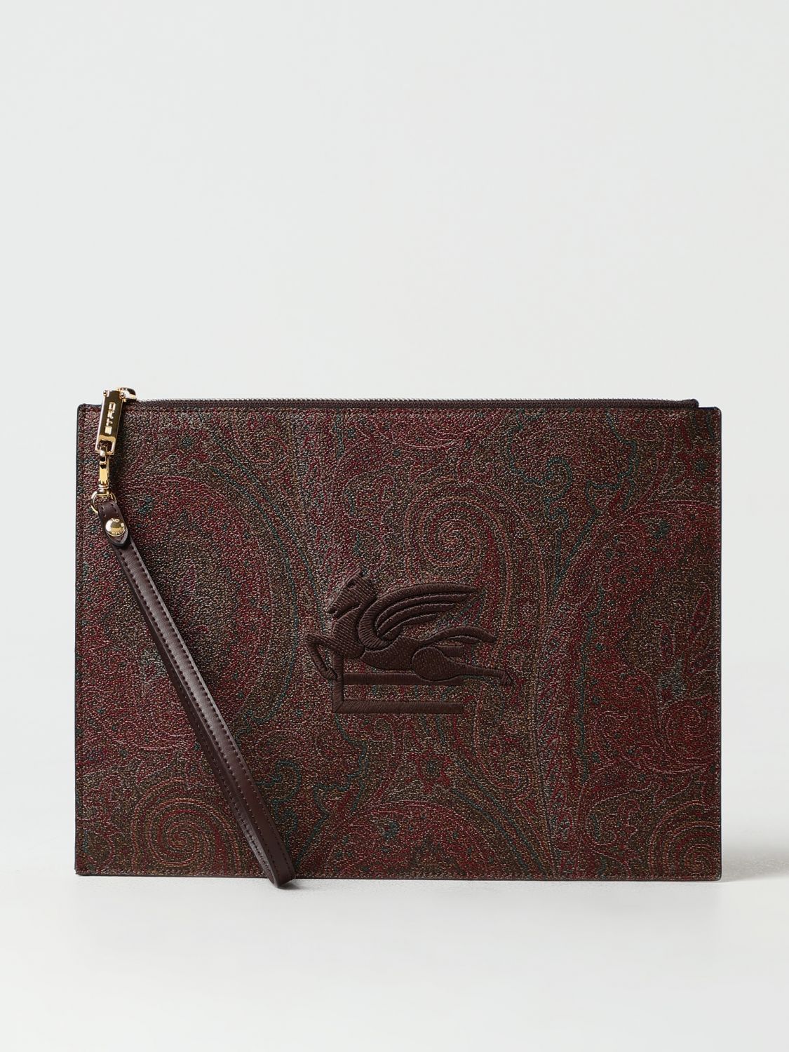 Etro Clutch ETRO Woman colour Brown