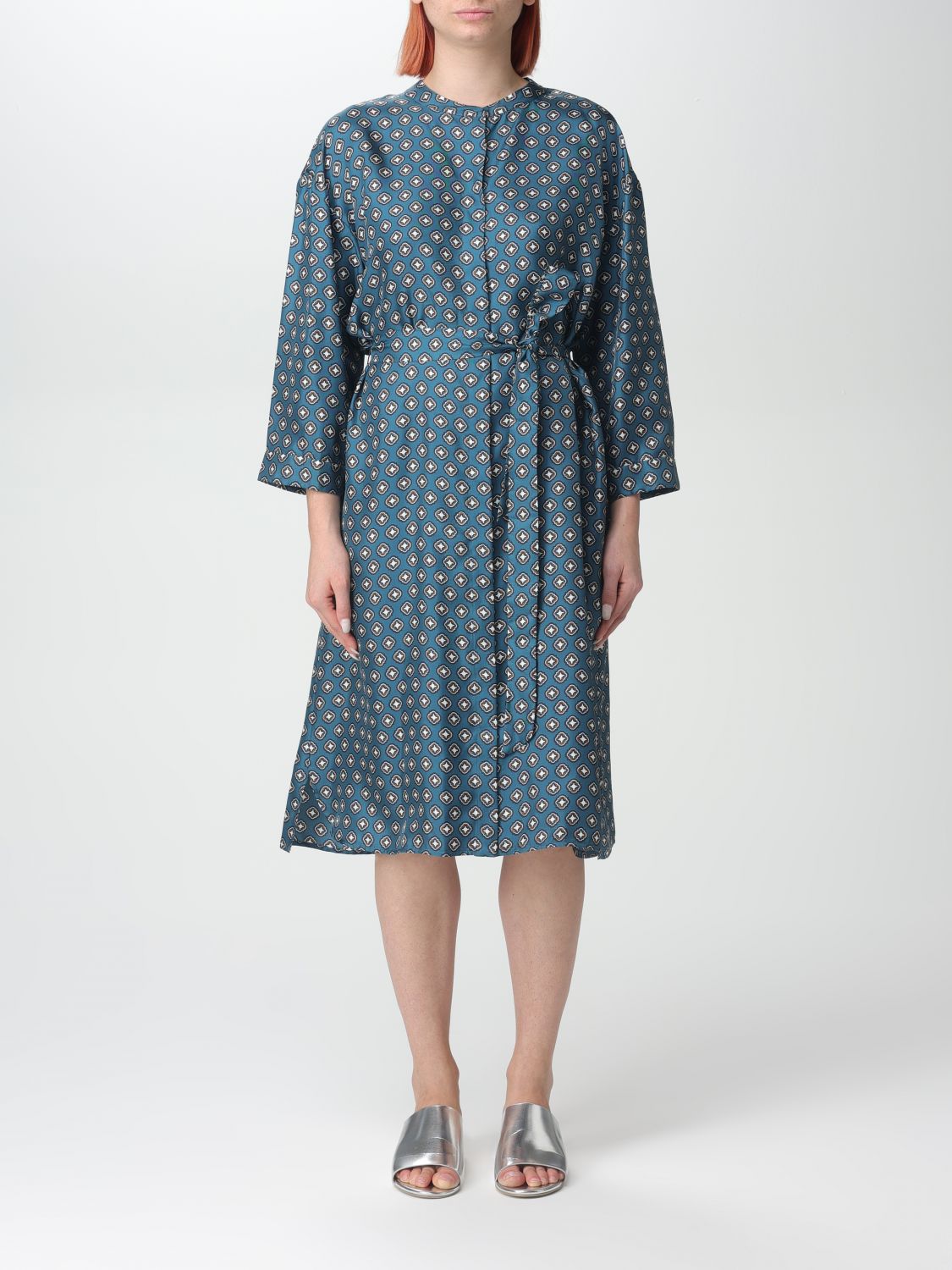 Max Mara Dress MAX MARA Woman colour Blue