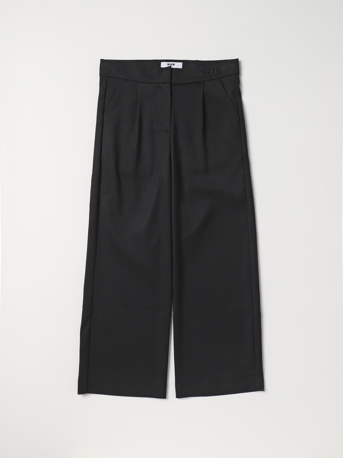 Msgm Kids Trousers MSGM KIDS Kids colour Black